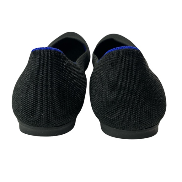 Rothy's The Flat Black Solid Comfortable Shoes Women’s Size 7 - Picture 5 of 12